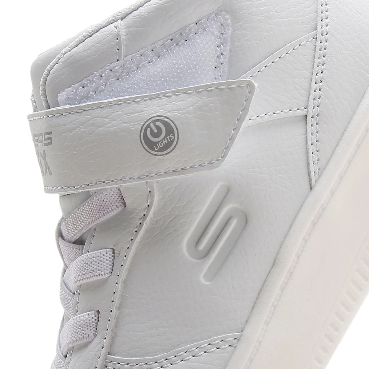 Skechers Sport Court 92-Show Starter Kids Sneaker Lastik Bağcıklı Cırtlı Işıklı Bilekli Çocuk Ayakkabısı Beyaz Fiyatı, Yorumları ve Özellikleri