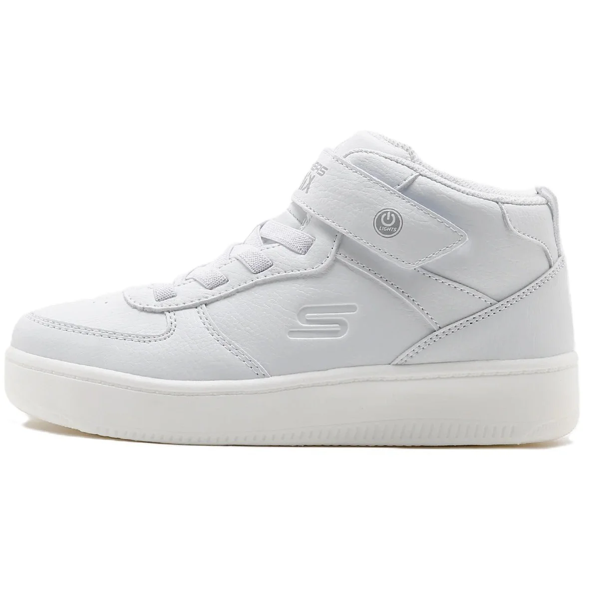 Skechers Sport Court 92-Show Starter Kids Sneaker Lastik Bağcıklı Cırtlı Işıklı Bilekli Çocuk Ayakkabısı Beyaz Fiyatı, Yorumları ve Özellikleri