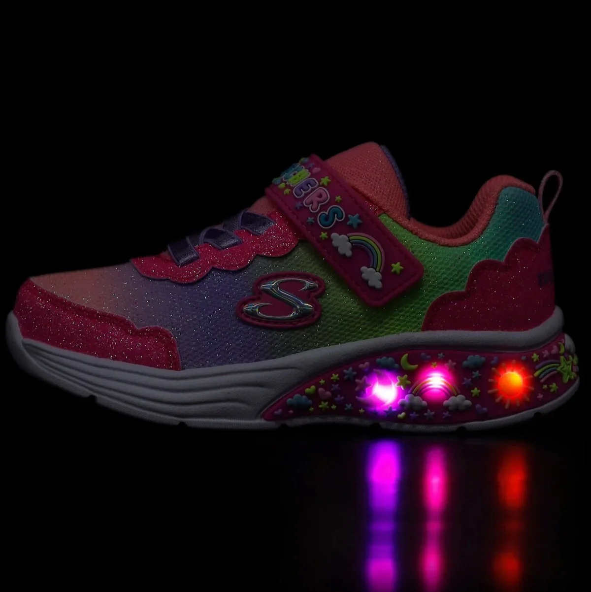 Skechers TMy Dreamers Kids Sneaker Cırt Cırtlı Işıklı Çocuk Ayakkabısı Pembe Fiyatı, Yorumları ve Özellikleri