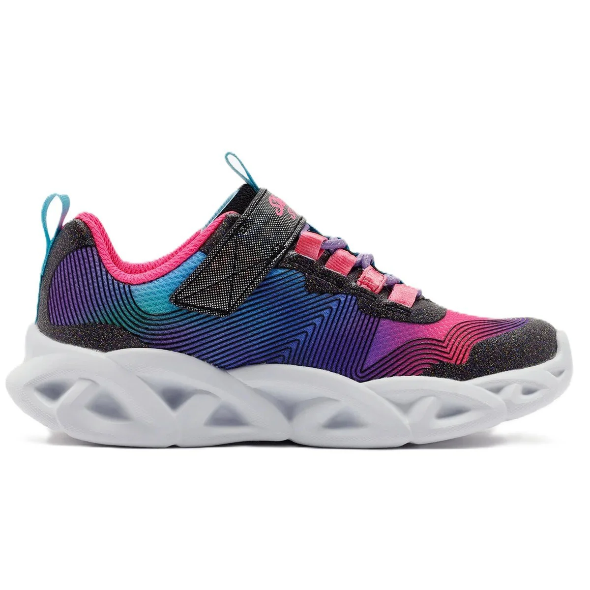 Skechers Twisty Brights 2.0 Kids Sneaker Lastik Bağcıklı Cırtlı Işıklı Kız Çocuk Ayakkabısı Mor Fiyatı, Yorumları ve Özellikleri