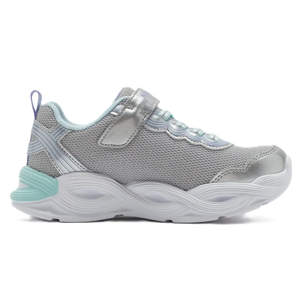 Skechers Twisty Glow Kids Sneaker Lastik Bağcıklı Cırtlı Işıklı Çocuk Ayakkabısı Gri Fiyatı, Yorumları ve Özellikleri