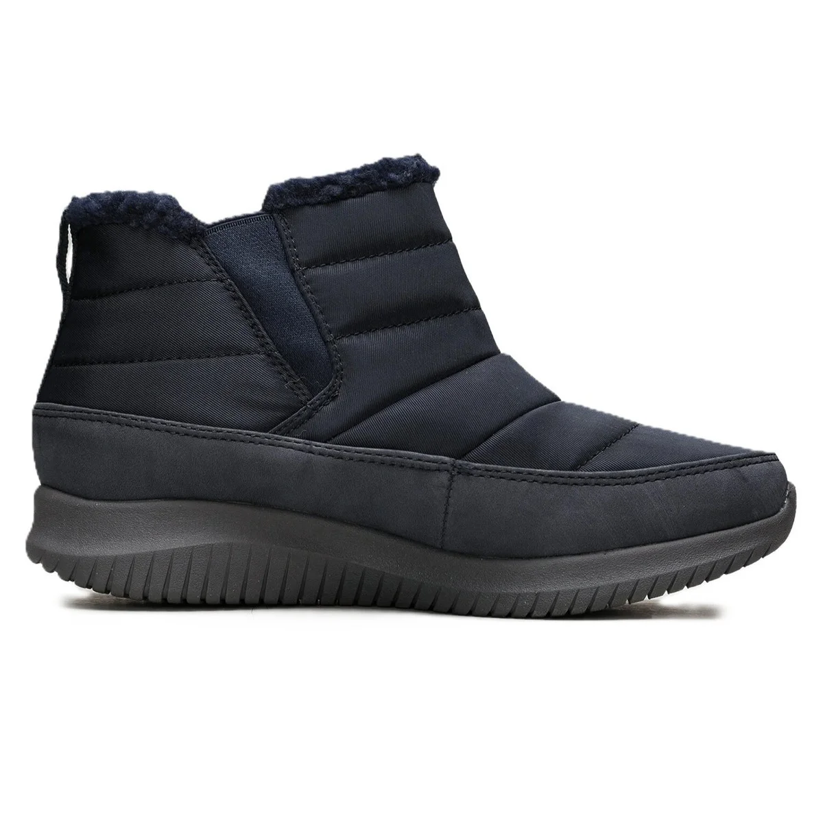 Skechers Ultra Flex-Shawty Memory Foam Womens Boat Hafızalı Taban Kürklü Kadın Bot Lacivert Fiyatı, Yorumları ve Özellikleri