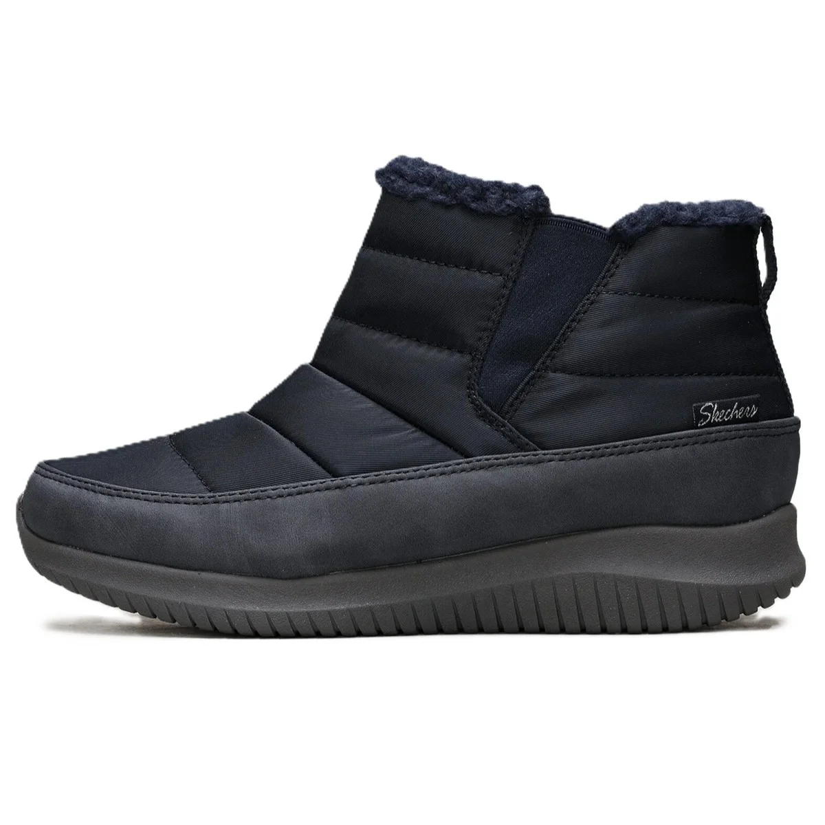 Skechers Ultra Flex-Shawty Memory Foam Womens Boat Hafızalı Taban Kürklü Kadın Bot Lacivert Fiyatı, Yorumları ve Özellikleri