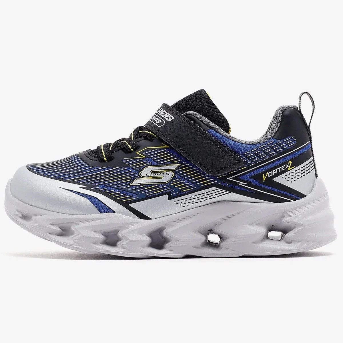 Skechers Vortex 2.0 Kids Sneaker Cırt Cırtlı Işıklı Çocuk Ayakkabısı Gri Fiyatı, Yorumları ve Özellikleri