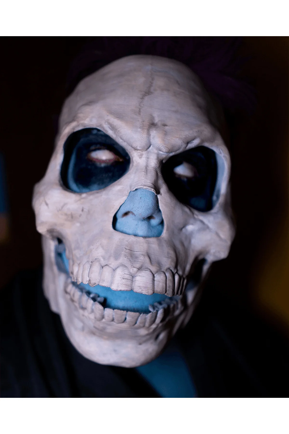 Skeleton Hareketli Yüz Maskesi