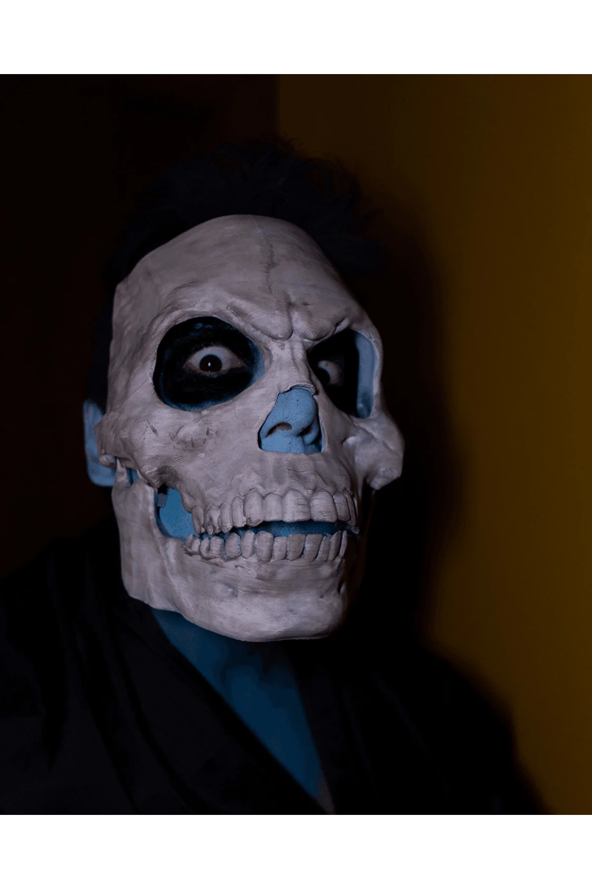 Skeleton Hareketli Yüz Maskesi