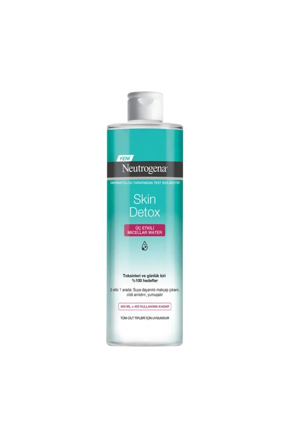 Skin Detox 3 Etkili Micellar Water 400 ml
