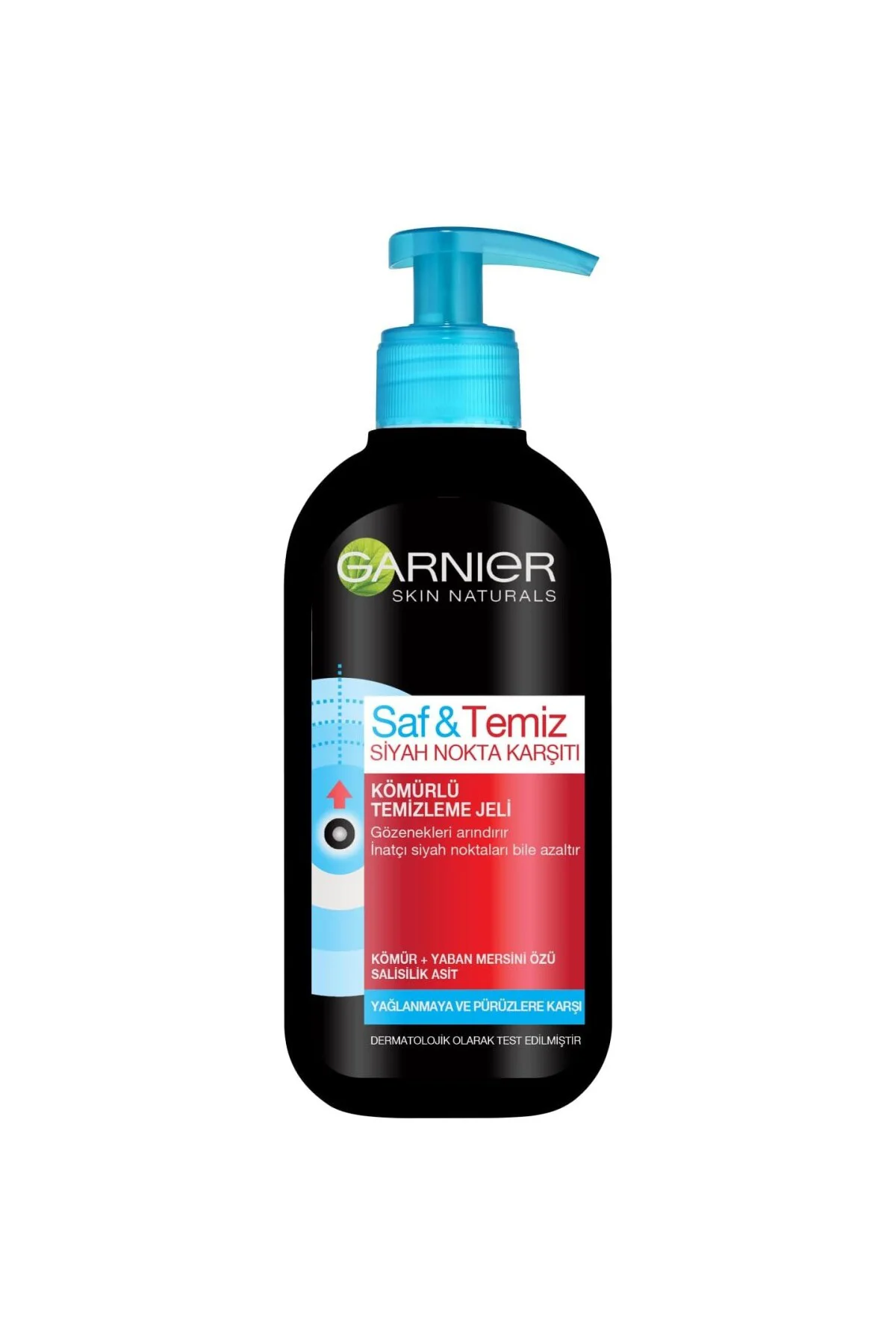 Skin Naturals Saf & Temiz Siyah Nokta Karşıtı Kömürlü Temizleme J