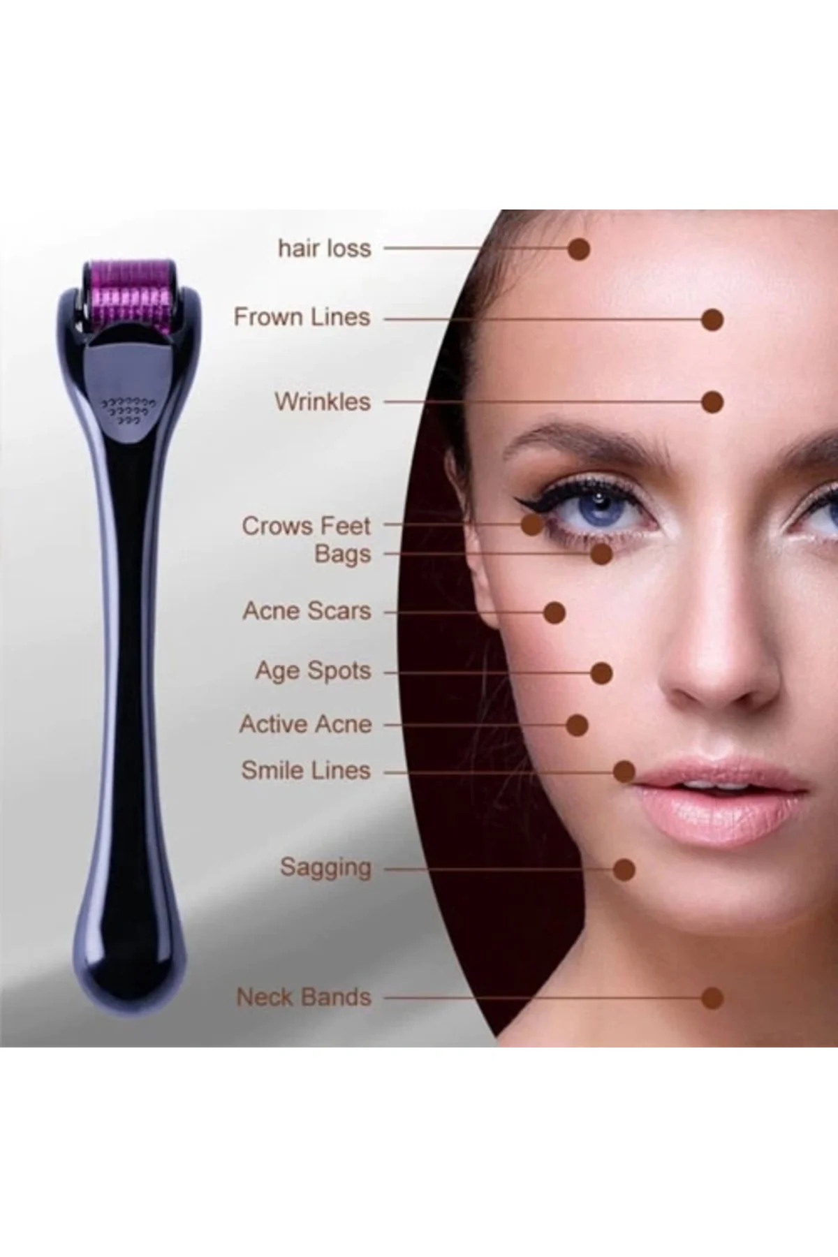 Skin Roller Cilt Yenileme Bakım Seti