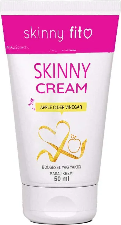 Skinnyfit Elma Sirkesi Yaza Hazırlık Vücut Bakım Kremi - Cildi Besler ve Nemlendirir