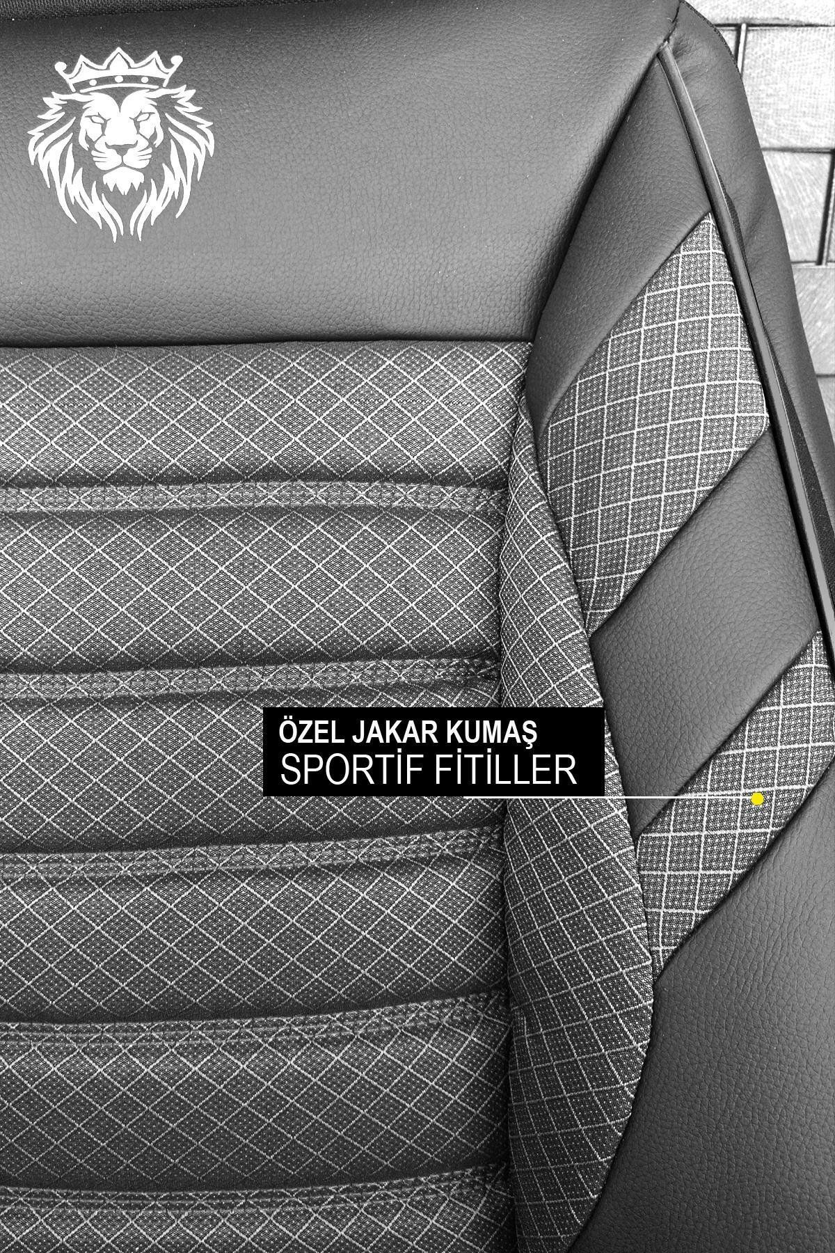 Dgnl Skoda Citigo 2011- Uyumlu Oto Koltuk Kilifi Sport Serisi Jakar - 