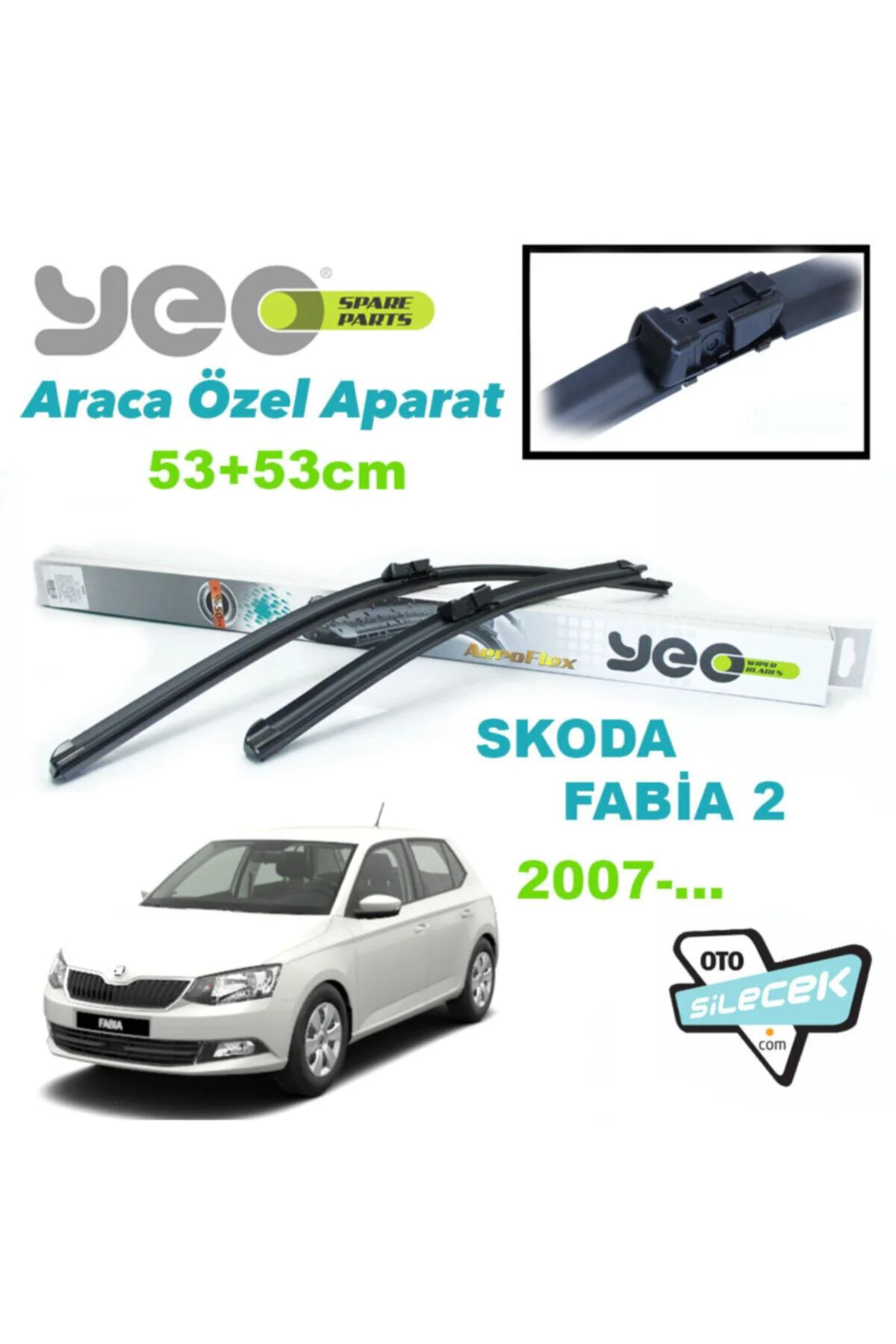 Skoda Fabia 2 Silecek Takımı 2007-...