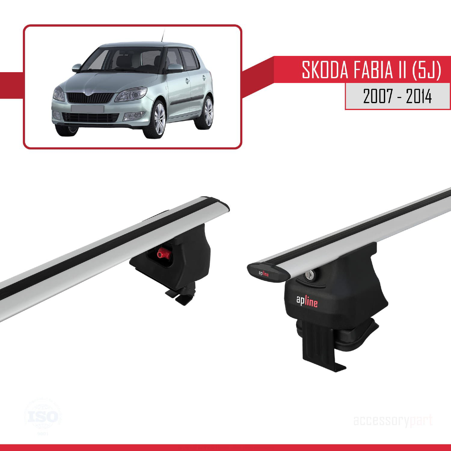 Skoda Fabia II (5J) 2007-2014 Arası ile uyumlu ACE-4 Ara Atkı Tav