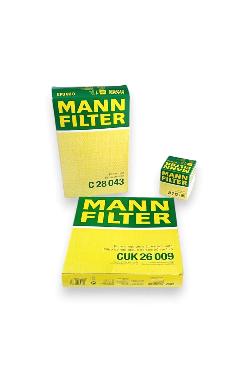 Skoda Karoq 2018-2021 1.5TSi Motor Filtre Bakım Seti Mann