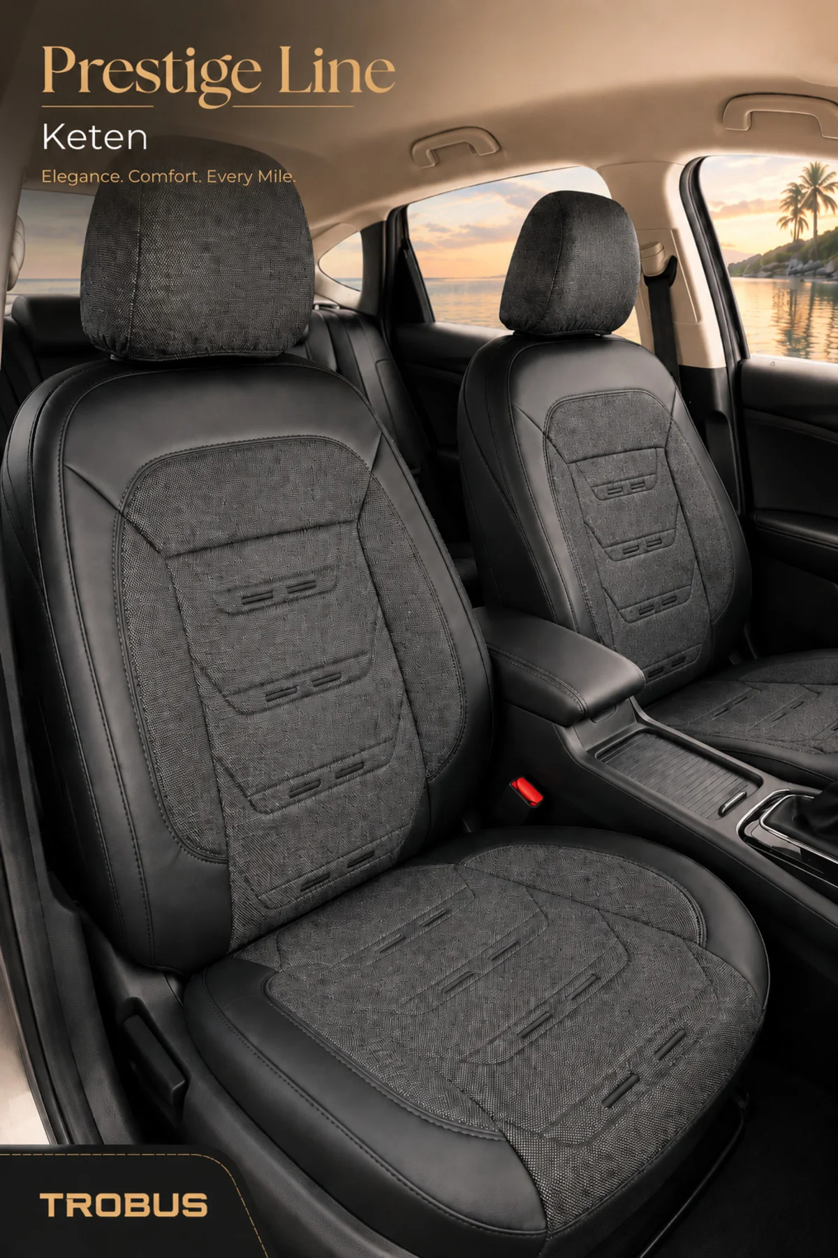 Skoda Karoq 2019 ve Sonrası Uyumlu Prestige Line Keten Serisi Oto Koltuk Kılıfı Siyah Skoda Karoq 2019 ve Sonrası Uyumlu Prestige Line Keten Serisi Oto Koltuk Kılıfı Siyah