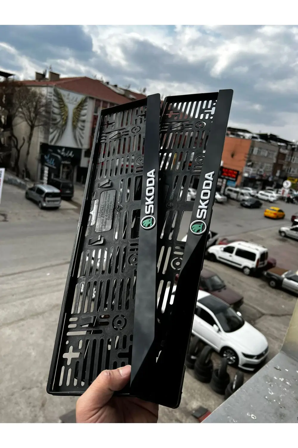 SKODA MODEL Uyumlu Pleksi Plakalık