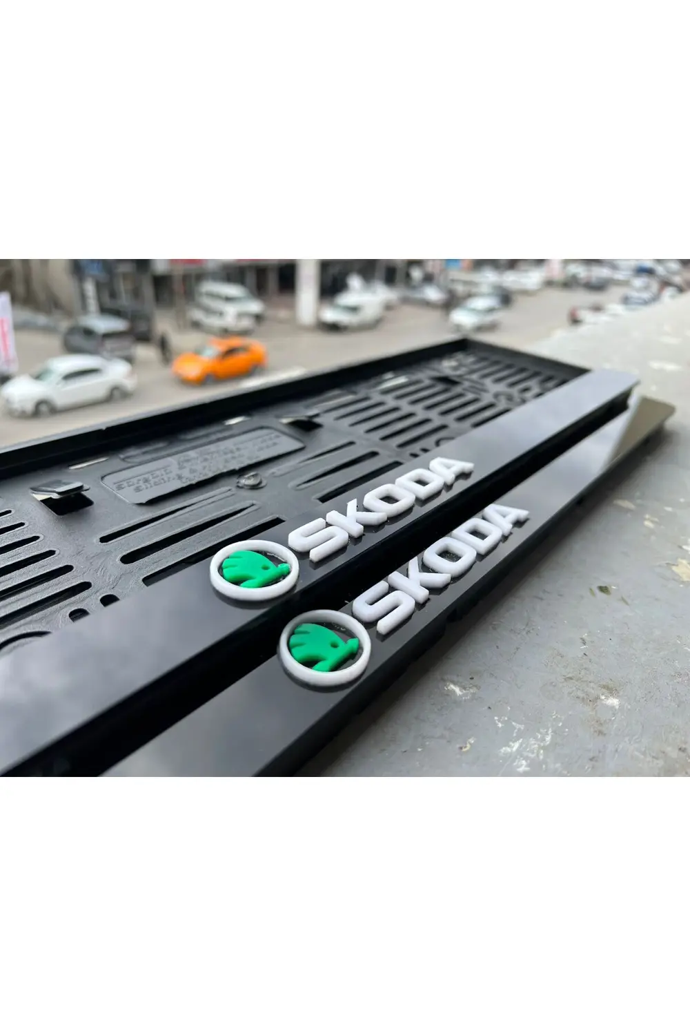 SKODA MODEL Uyumlu Pleksi Plakalık