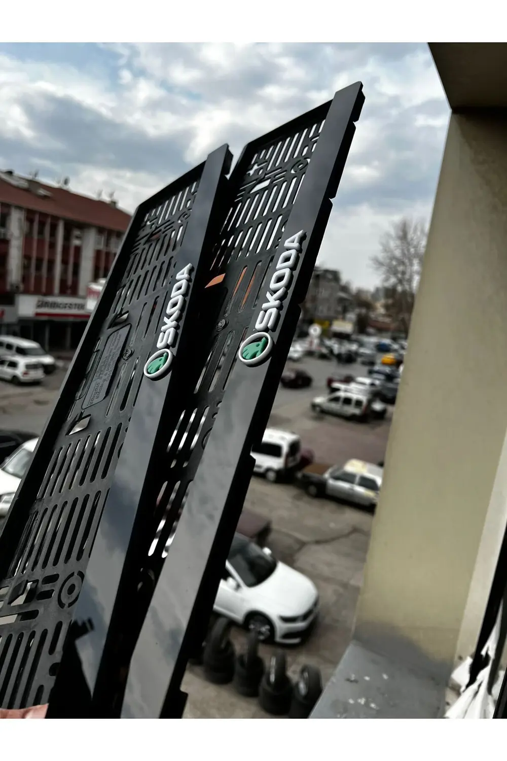 SKODA MODEL Uyumlu Pleksi Plakalık