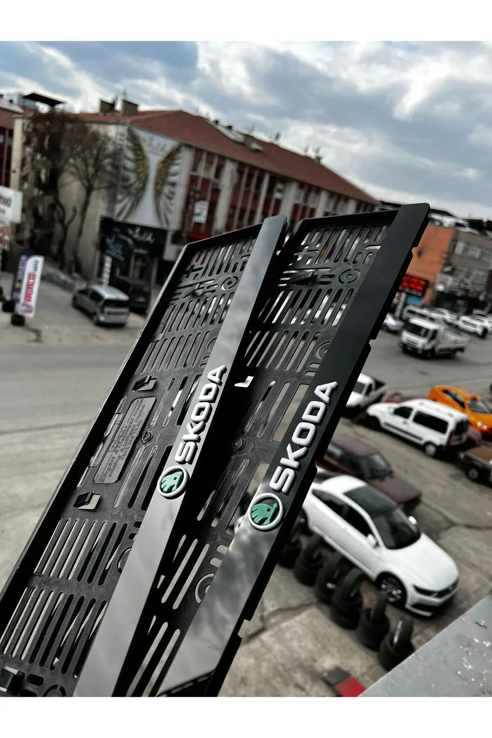 SKODA MODEL Uyumlu Pleksi Plakalık