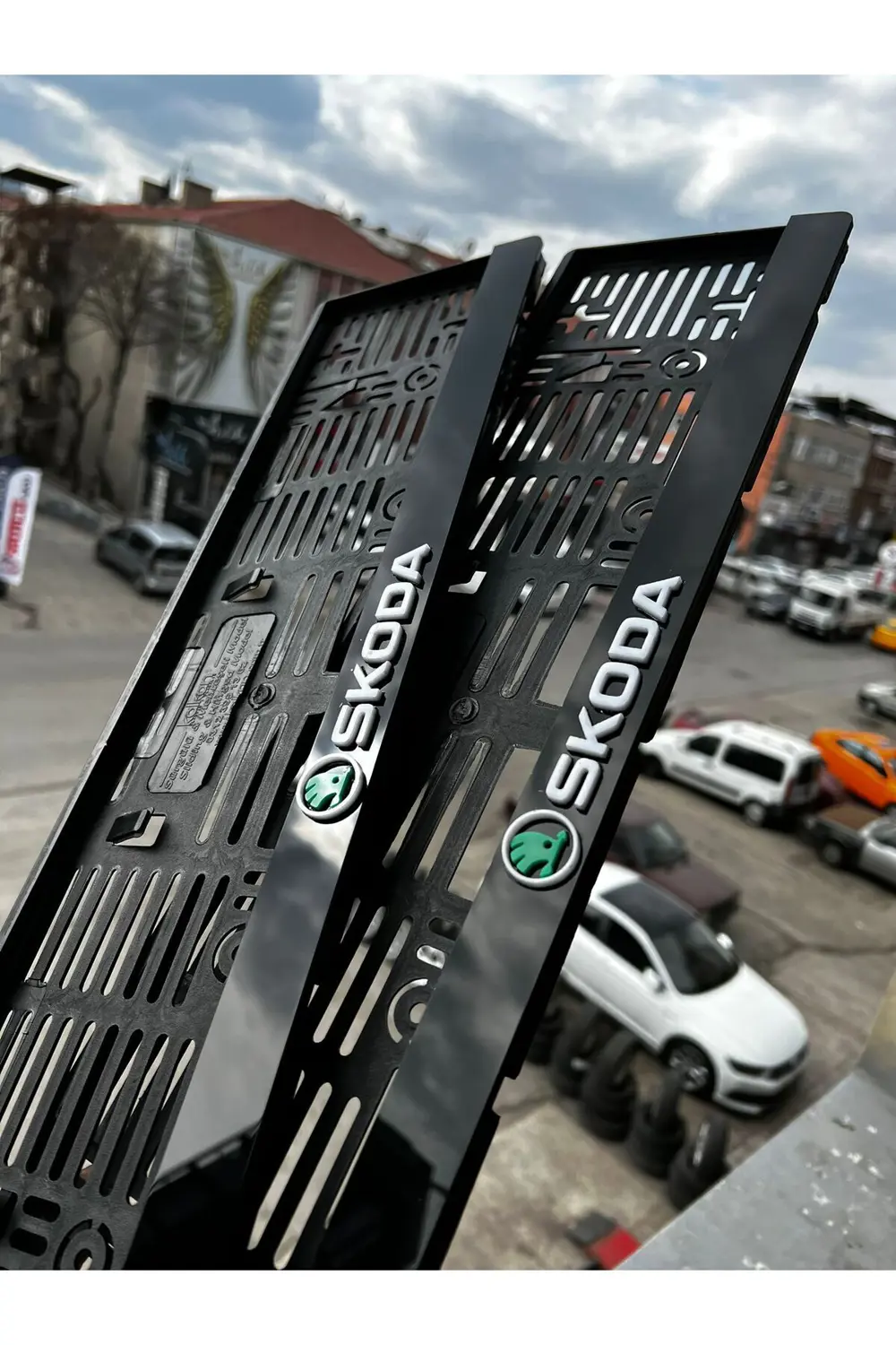 SKODA MODEL Uyumlu Pleksi Plakalık