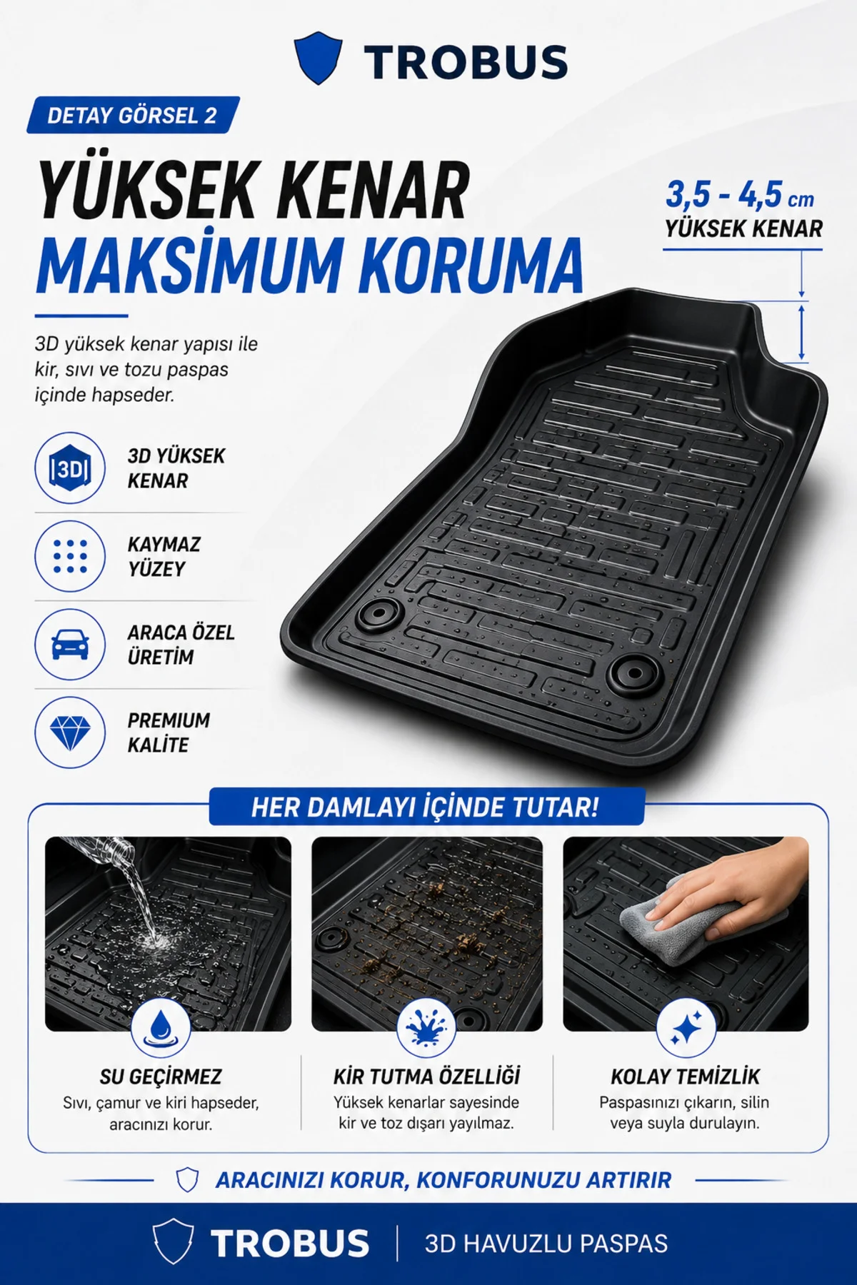 Skoda Octavia 1996-2004 1.8 Tfsi S Line Dsg 3d Havuzlu Paspas