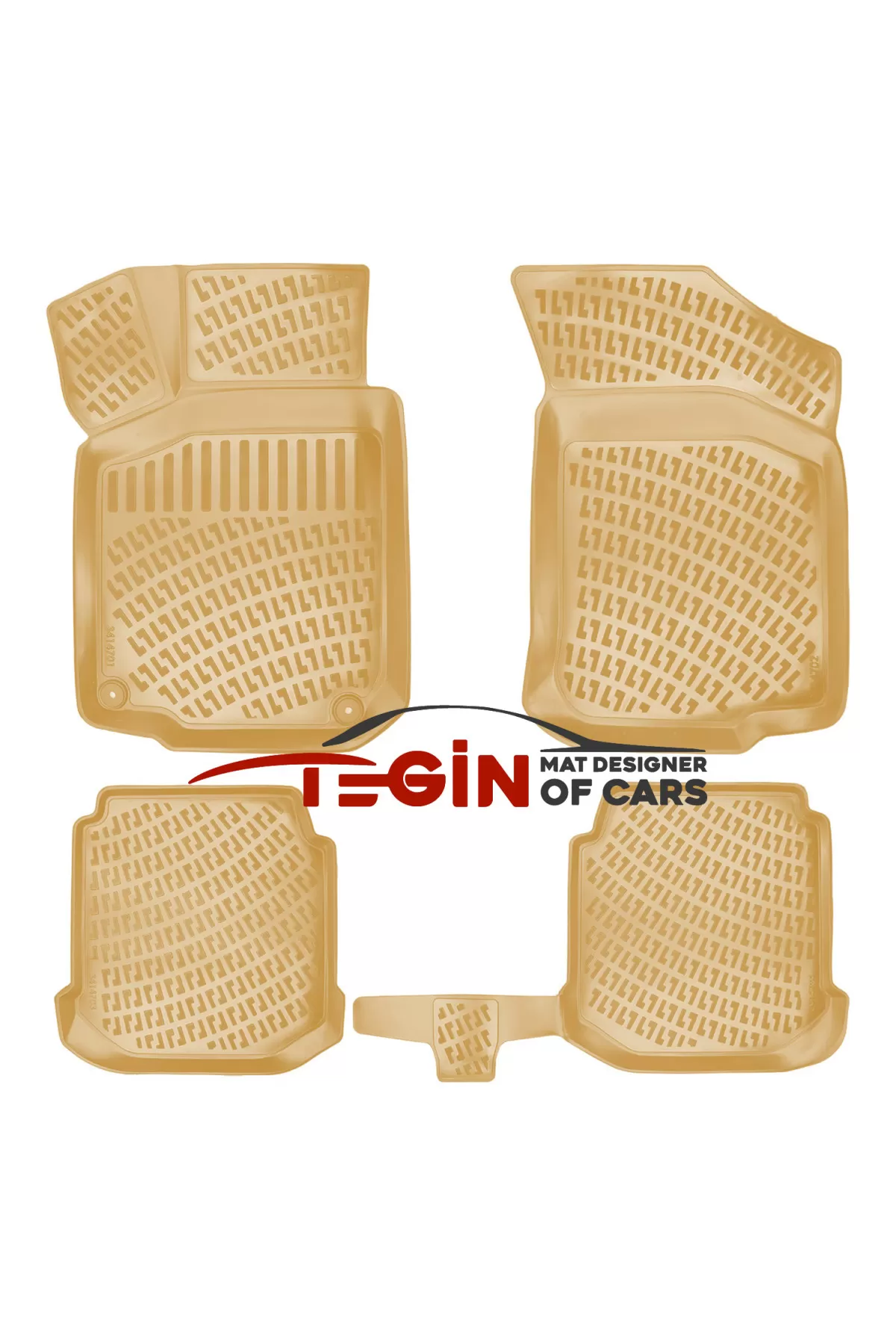 Skoda Octavia 1996-2004 3D Havuzlu Paspas Bej