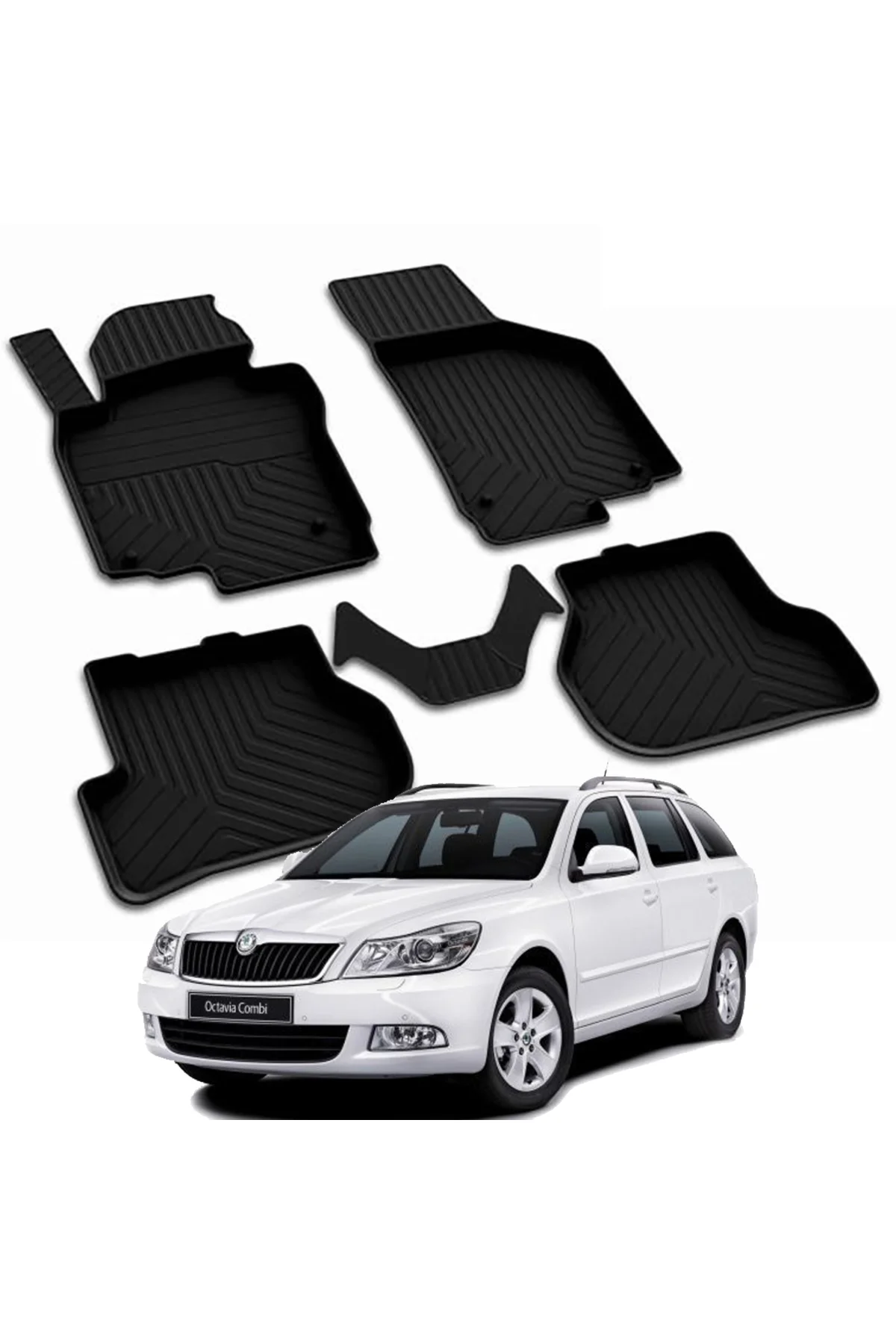 SKODA OCTAVIA 2 2008-2013 Model Yılları İçin Uyumlu Yeo 4D Havuzlu Paspas Takımı Fiyatı, Yorumları ve Özellikleri