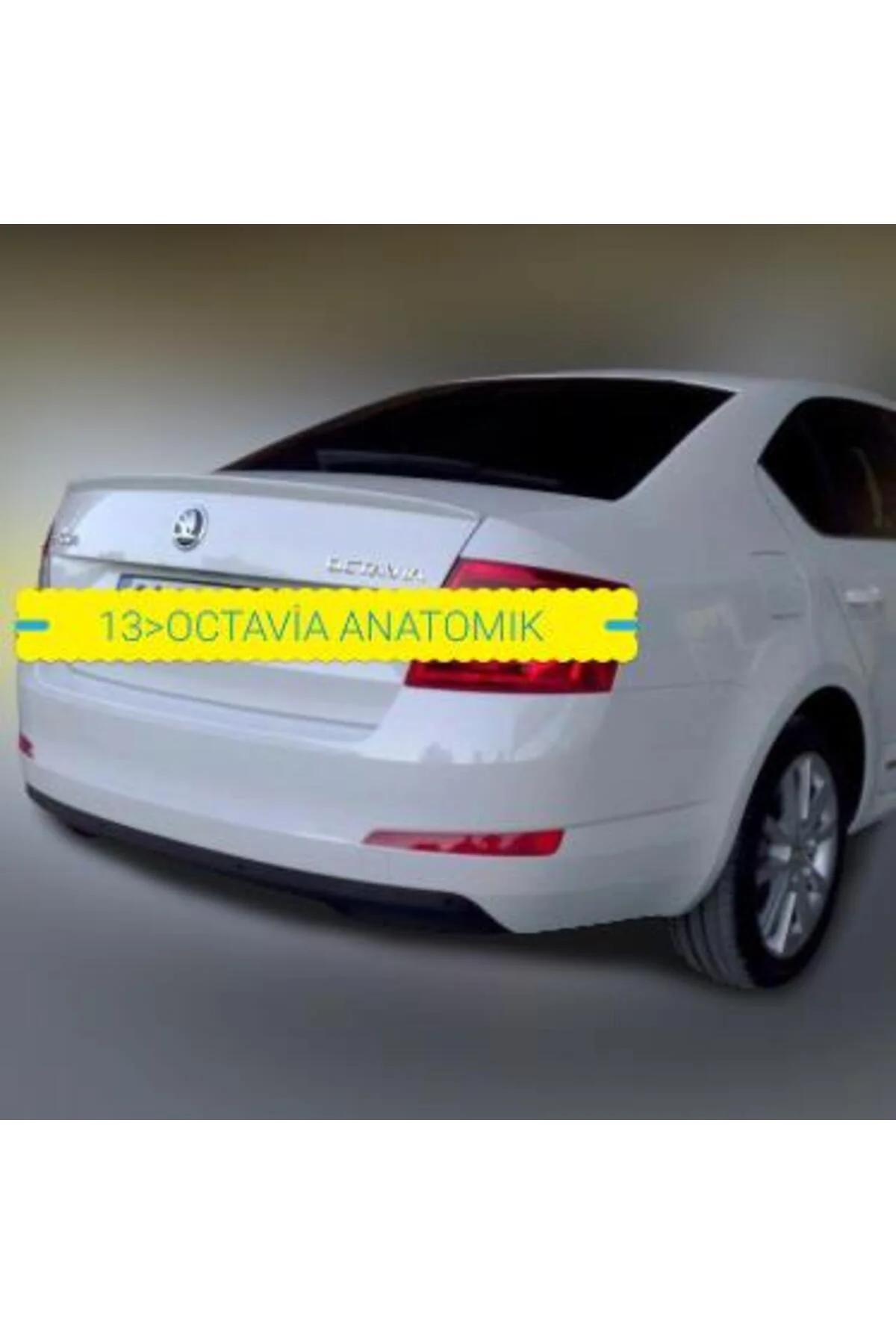 SKODA OCTAVİA 2013- ASTARLI ANATOMİK SPOİLER