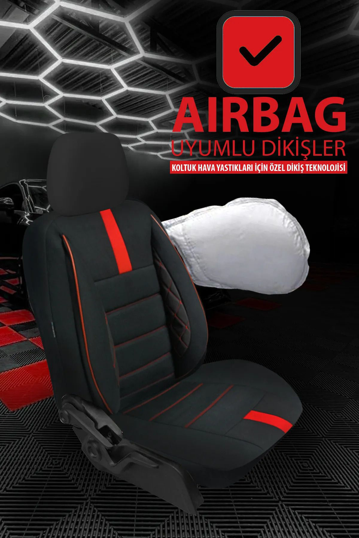 SKODA OCTAVIA 2004-2013Uyumlu Oto Koltuk Kılıfı Mirage Serisi - S