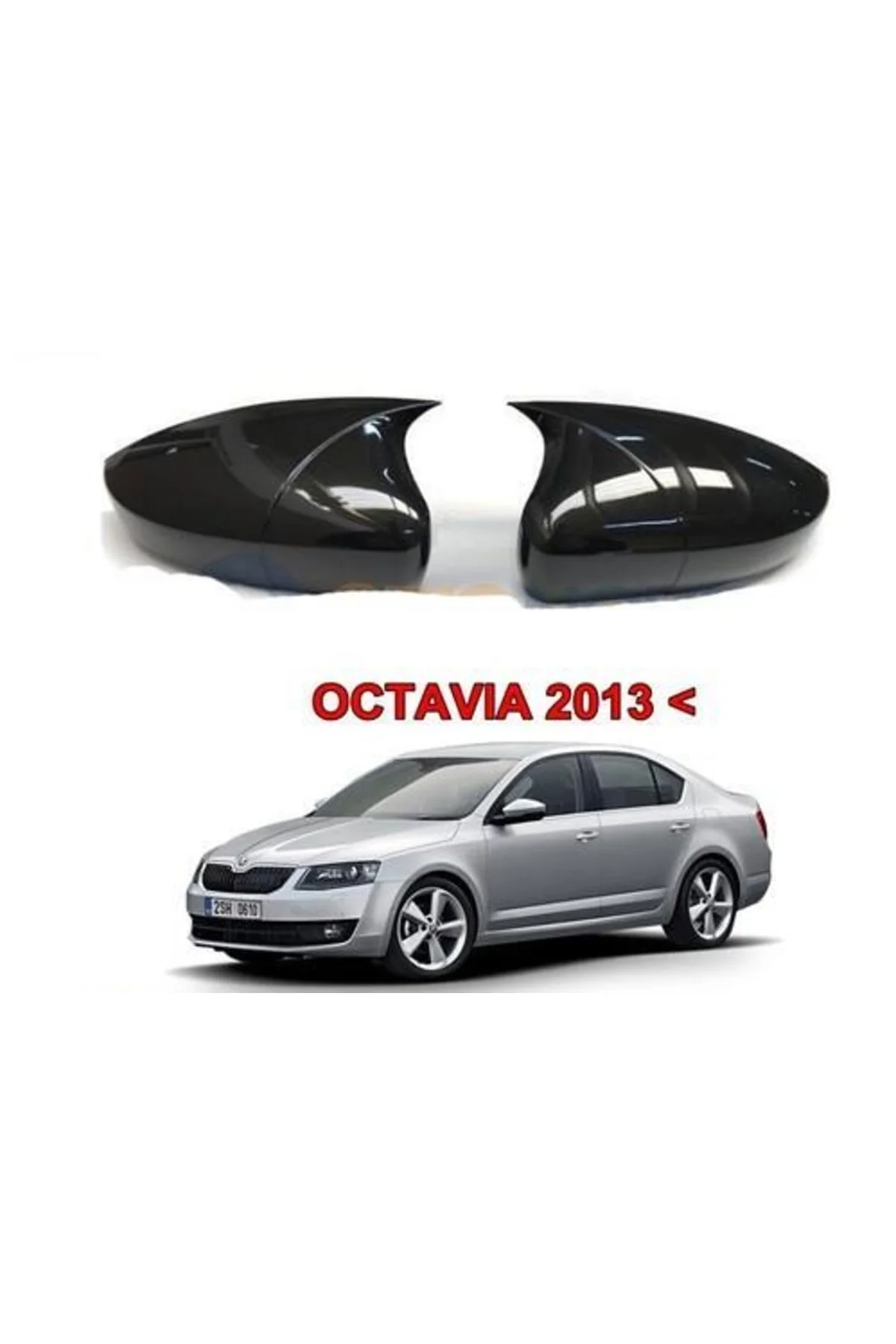 Skoda Octavia A7 Uyumlu Yarasa Ayna Kapağı