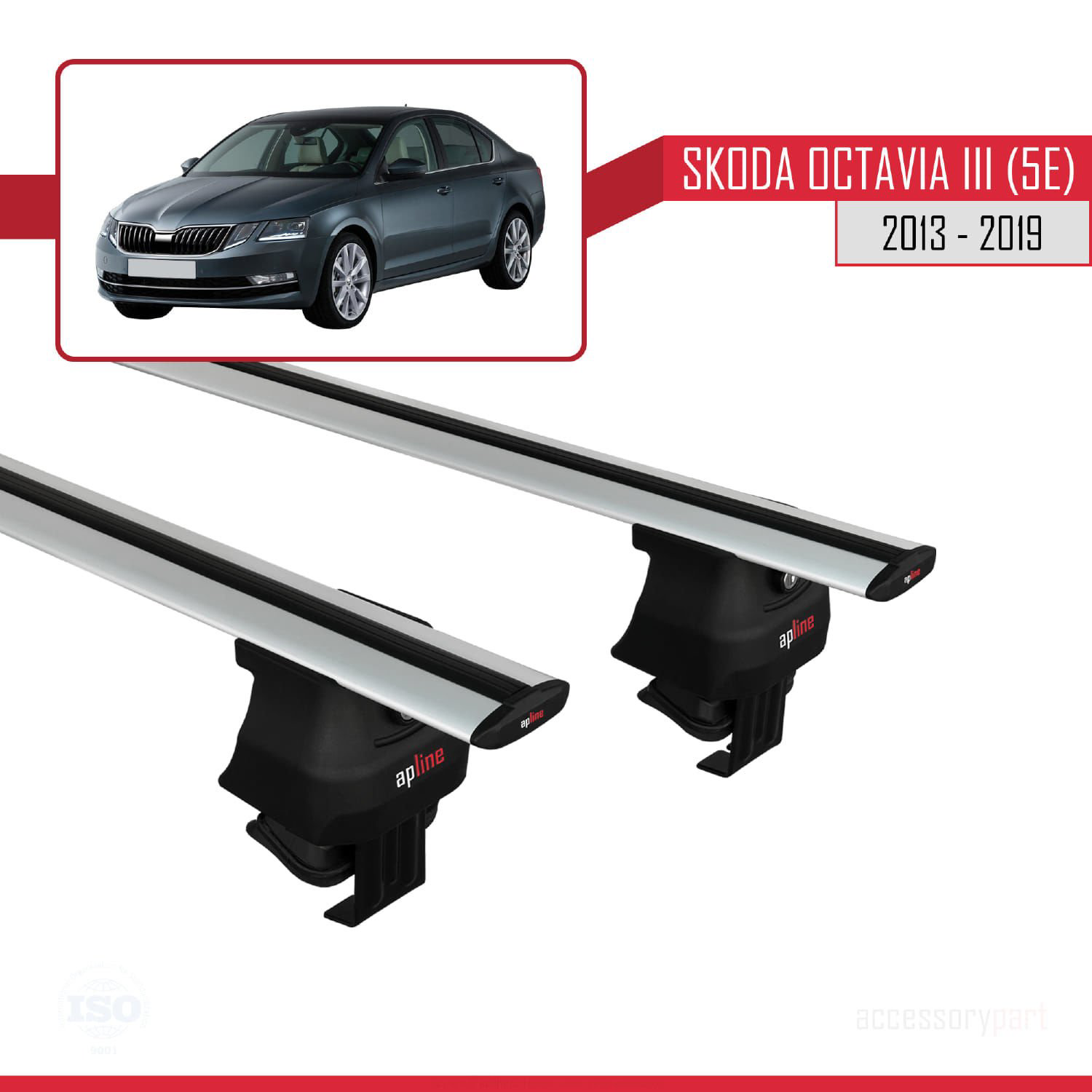 Skoda Octavia III (5E) 2013-2019 Arası ile uyumlu ACE-4 Ara Atkı 