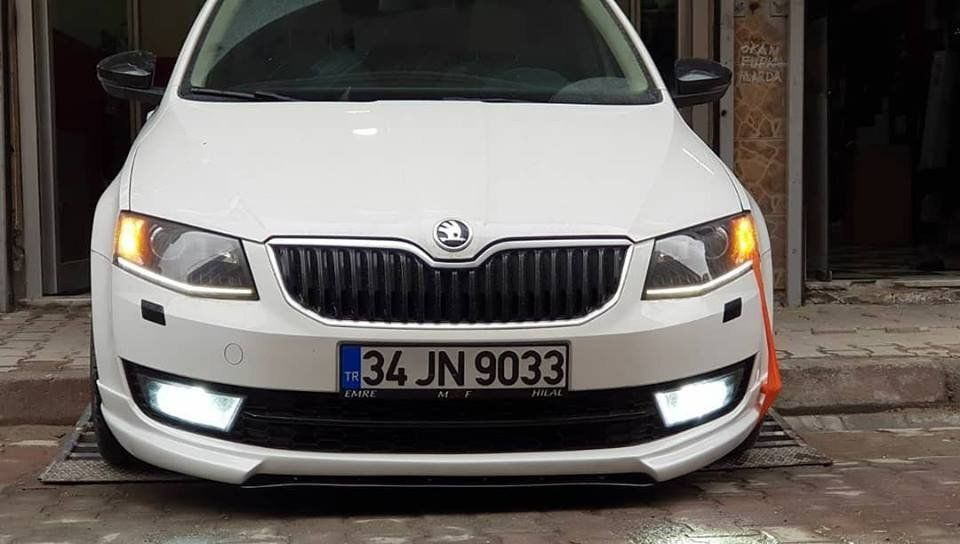 Skoda Octavia Uyumlu Rieger Ön Ek
