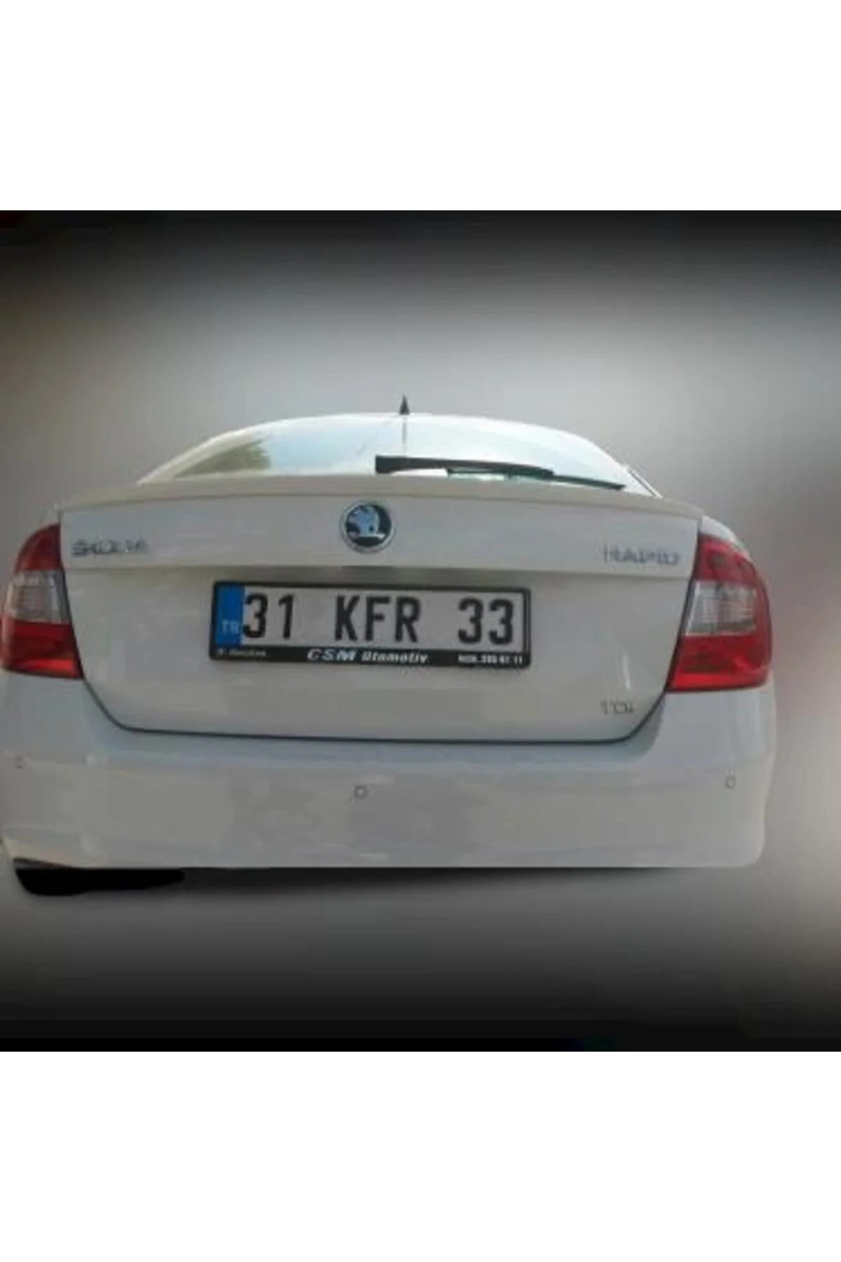 SKODA RAPİD SD ASTARLI ANATOMİK SPOİLER