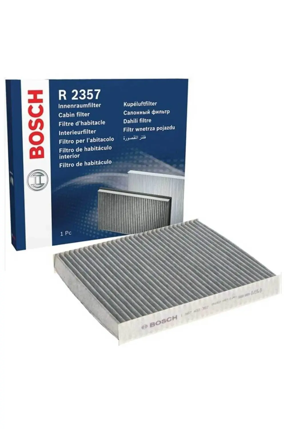 Skoda Roomster Karbonlu Polen Filtresi 2007-2014 Bosch 1987432357