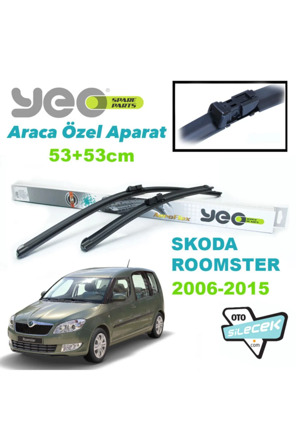 Skoda Roomster Silecek Takımı 2006-2015