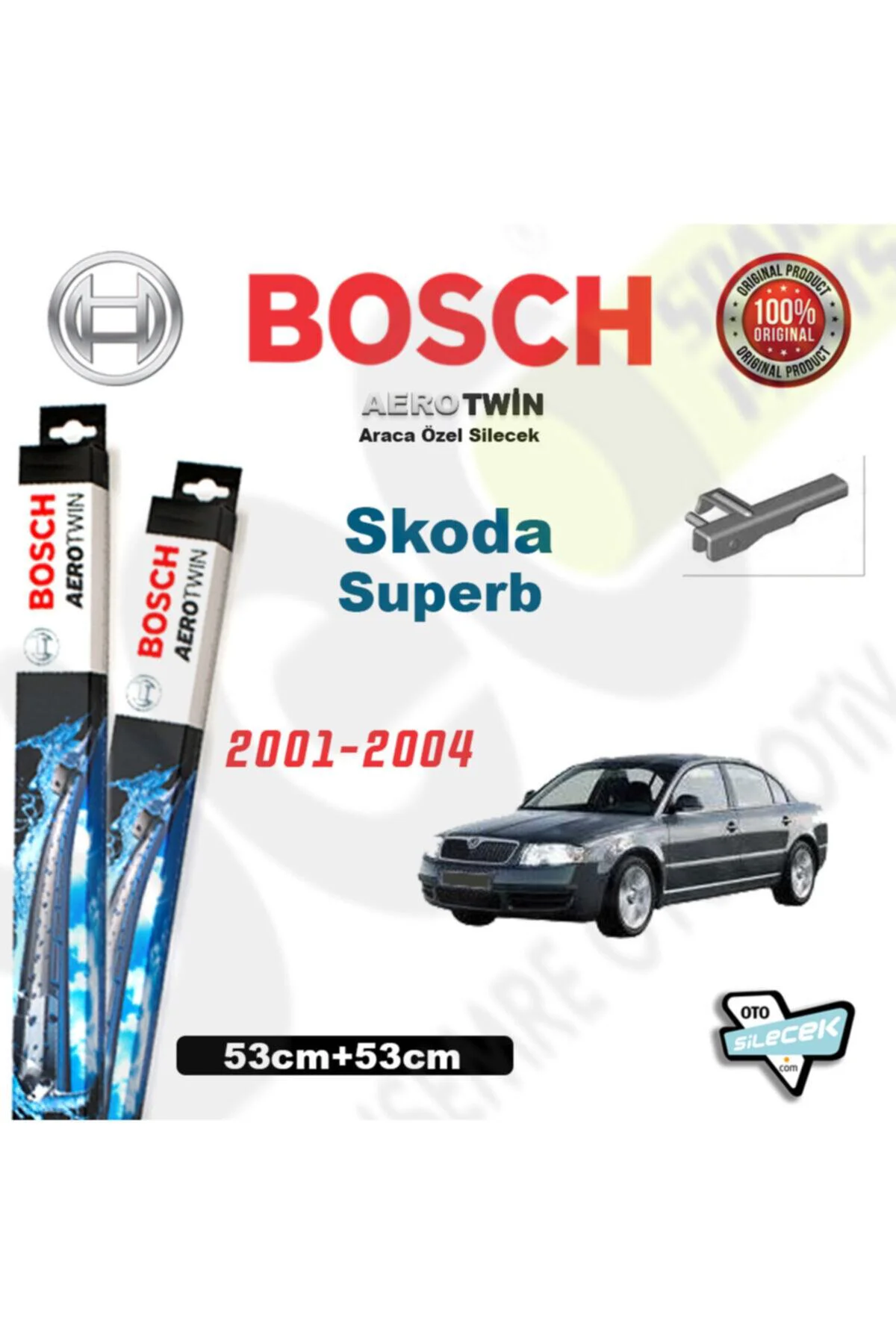 Skoda Superb Aerotwin Silecek Takımı 2001-2004