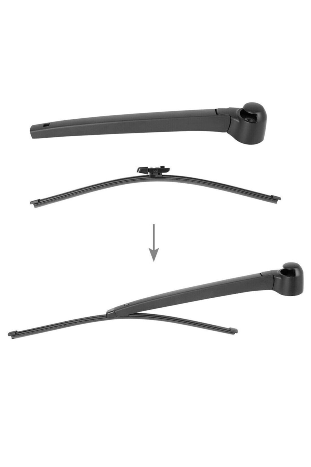 Skoda Superb Uyumlu Arka Cam Silecek Kolu Ve Süpürgesi 2008-2015