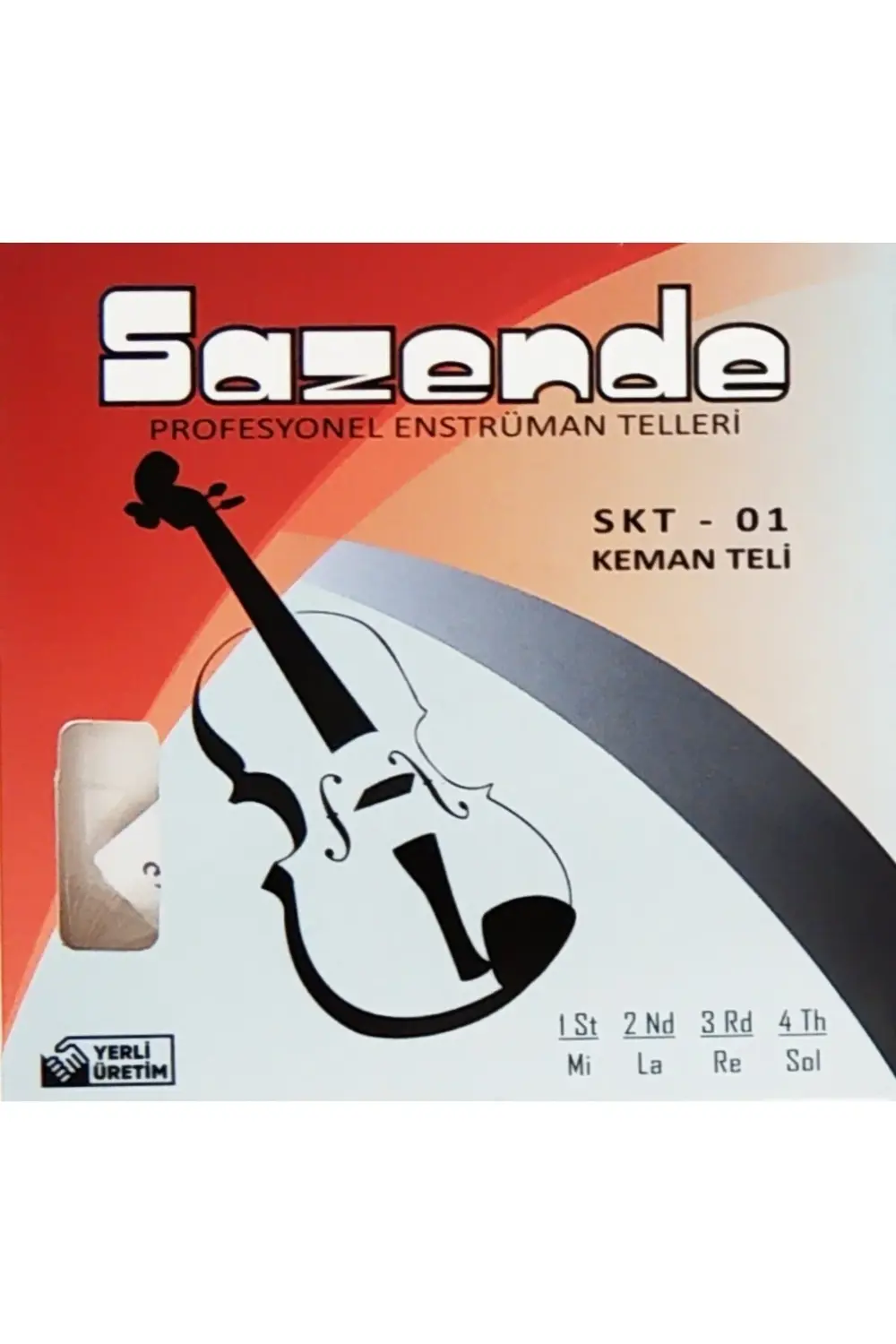 Sazende Skt-01 Keman Teli - Takım Tel - Krom Sargı