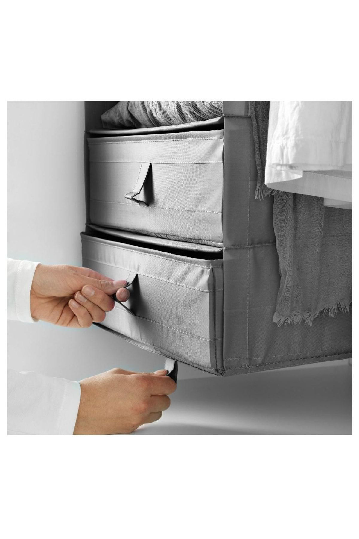 İkea Skubb Bölmeli Düzenleyici, Koyu Gri