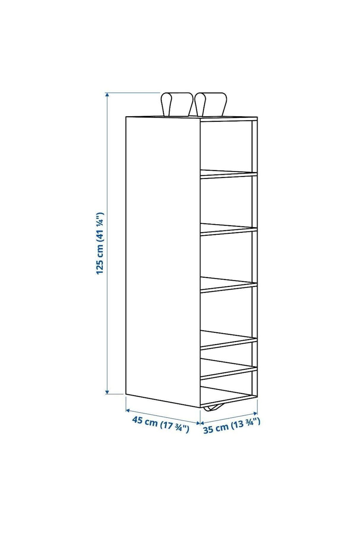 İkea Skubb Bölmeli Düzenleyici, Koyu Gri
