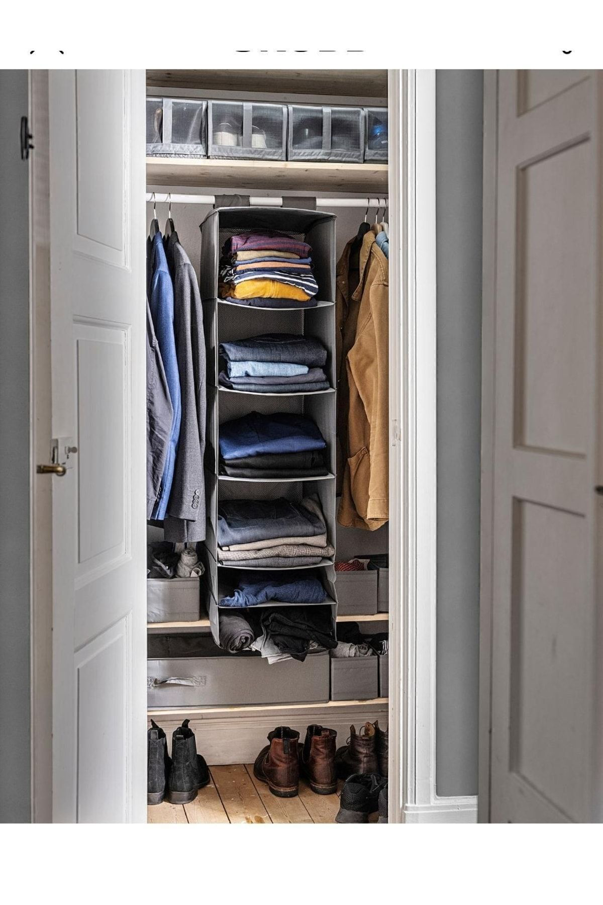 İkea Skubb Bölmeli Düzenleyici, Koyu Gri