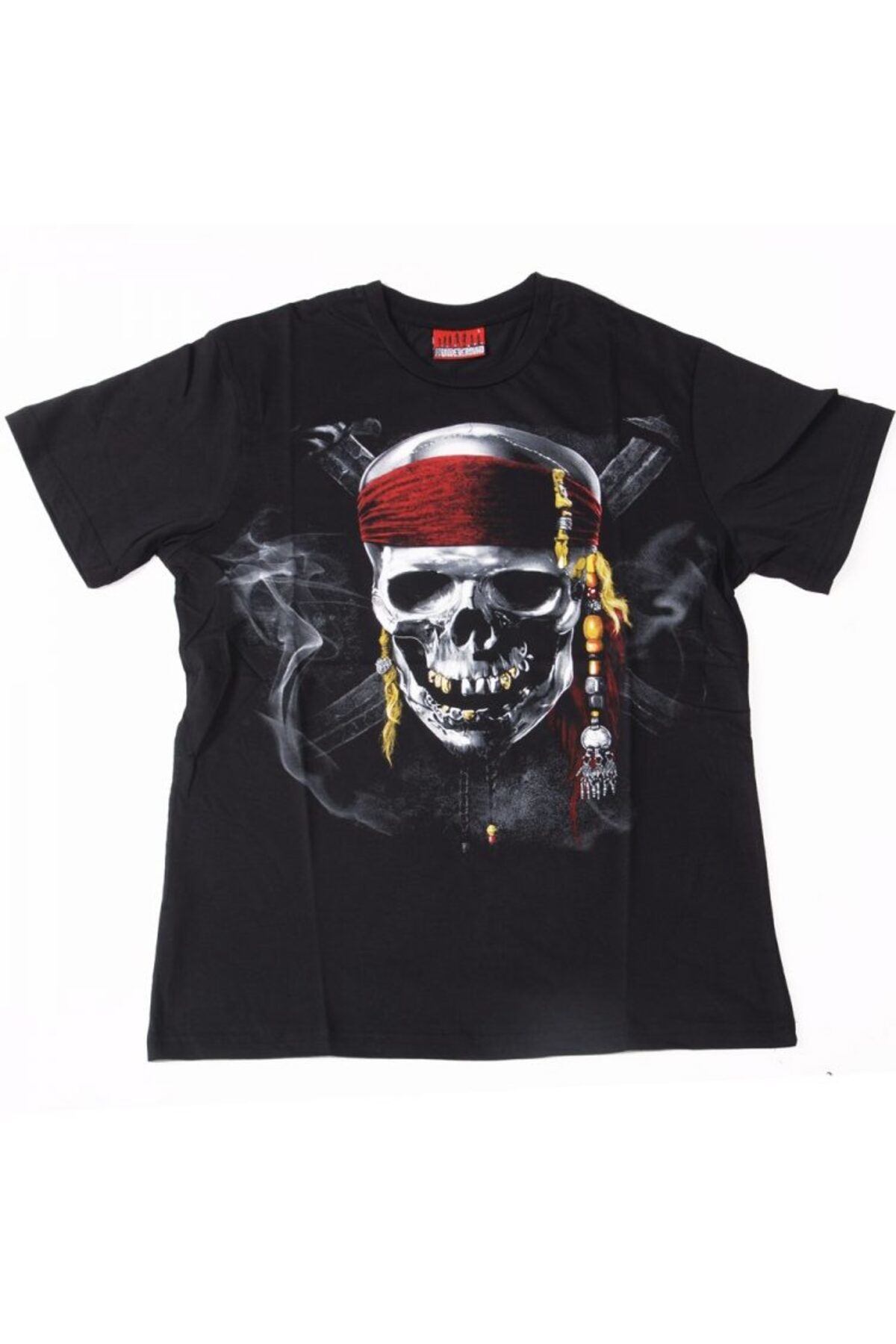 Skull No:4 Tişört Siyah