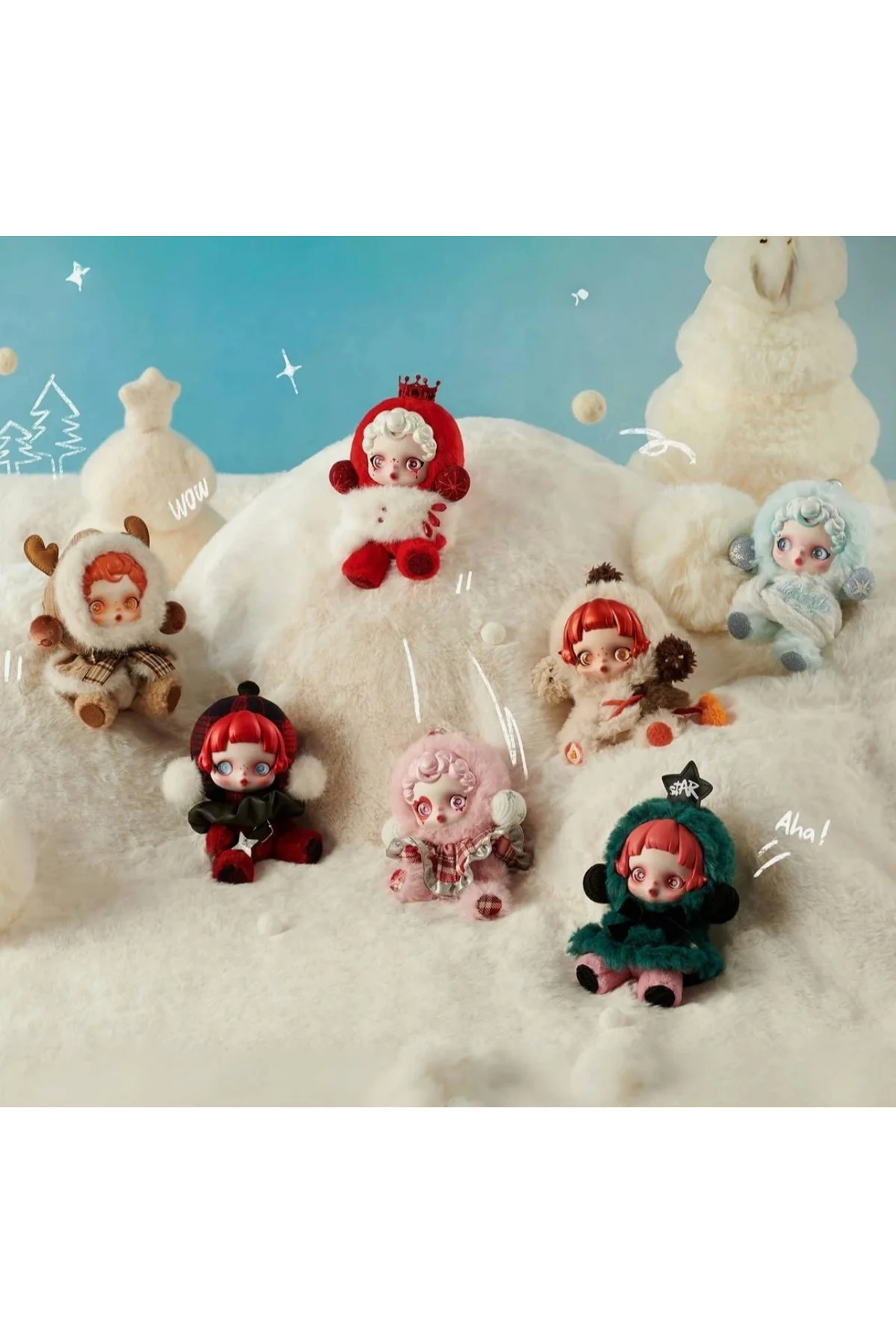 Skullpanda Winter Symphony Serisi 1 Paket Orijinal