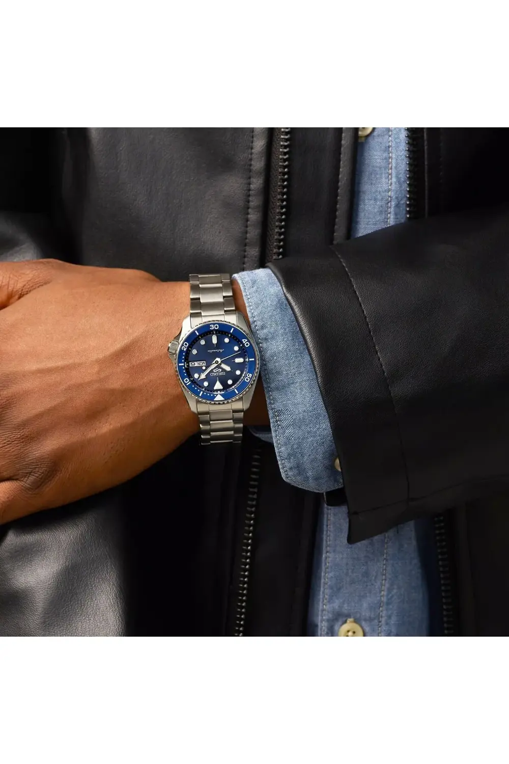 SKX 38 mm Street Denim Srpl77k1 (Srpl77k) Otomatik Kol Saati