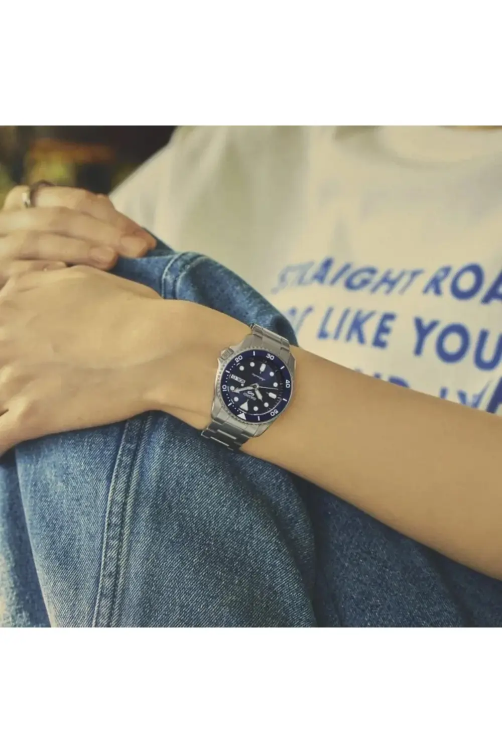 SKX 38 mm Street Denim Srpl77k1 (Srpl77k) Otomatik Kol Saati