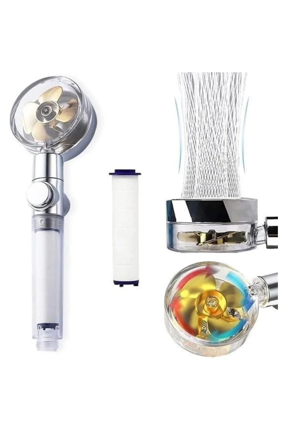 SKY TOPTAN Buffer® Turbo Pervaneli Ve Filtreli Su Tasarruflu 360 