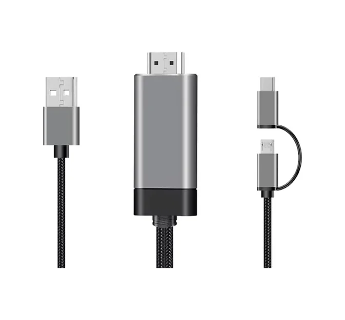 Skygo Zr775 Ld36 3 İn 1 Usb To Hdtv Cable Görüntü Aktarıcı