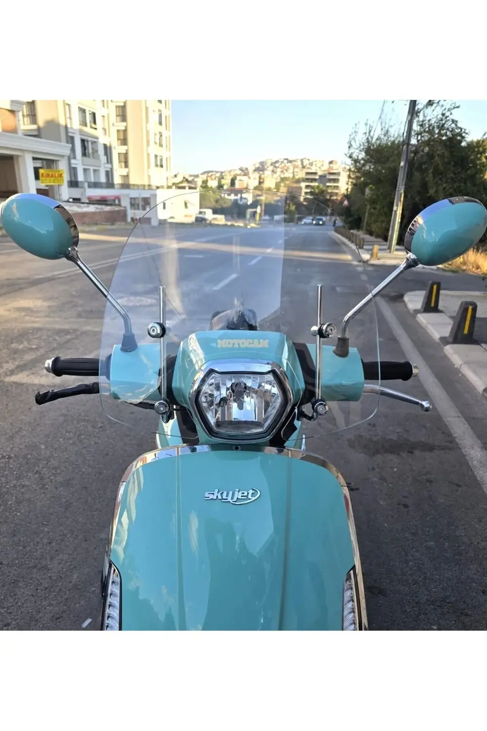 Skyjet Bellina Ön Cam 2024-2025 Model 37cm Şeffaf Renkli 4mm APAR