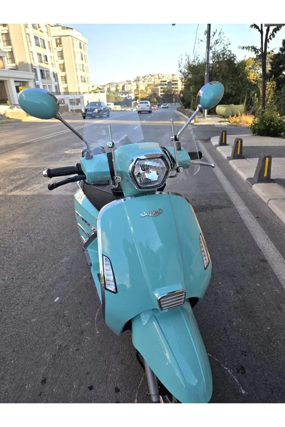 Skyjet Bellina Ön Cam 2024-2025 Model 37cm Şeffaf Renkli 4mm APAR