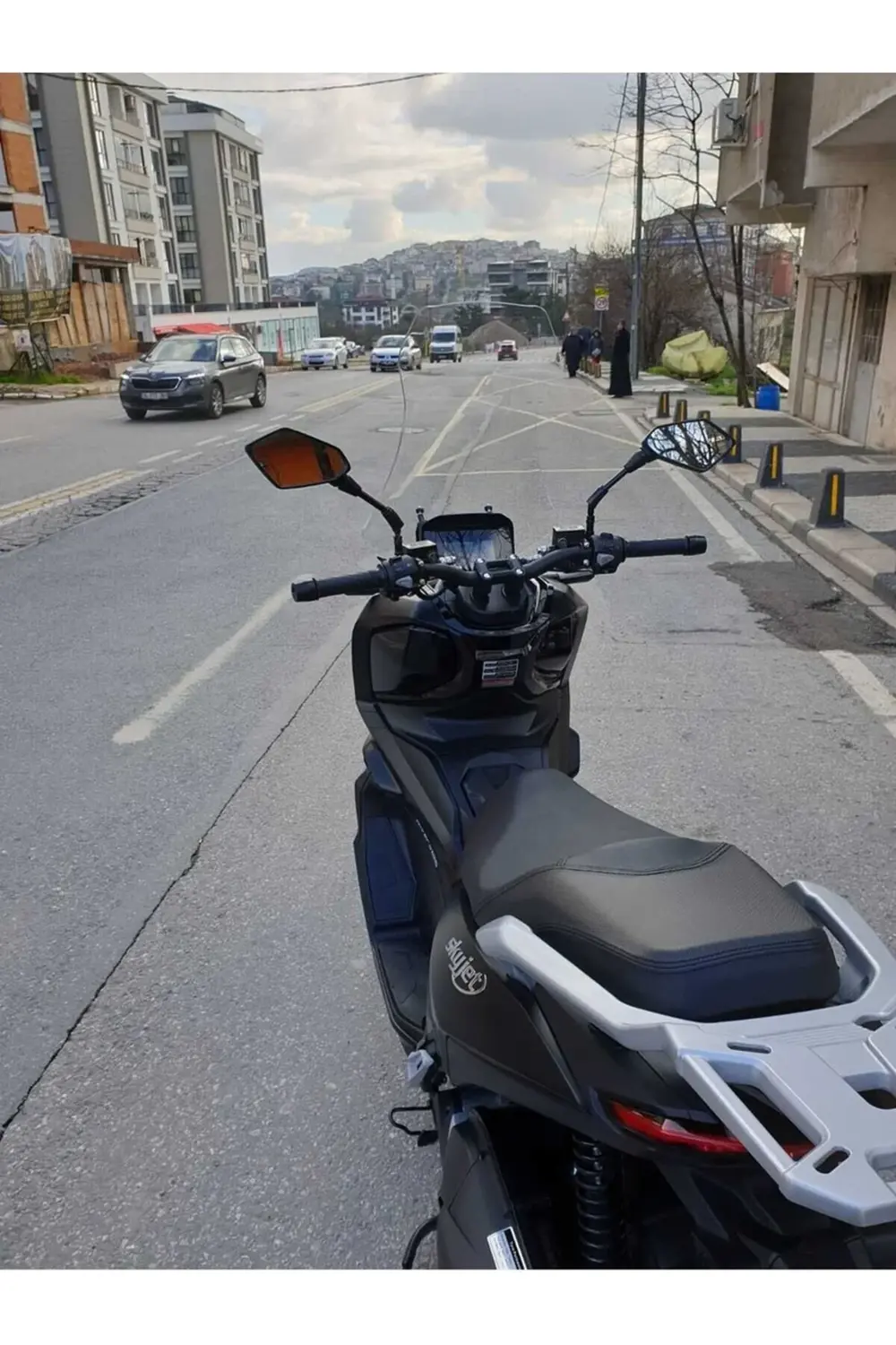 Skyjet Rivero 125 Ön Cam 2025 Model 57cm Şeffaf Renkli 4mm SPORTİ